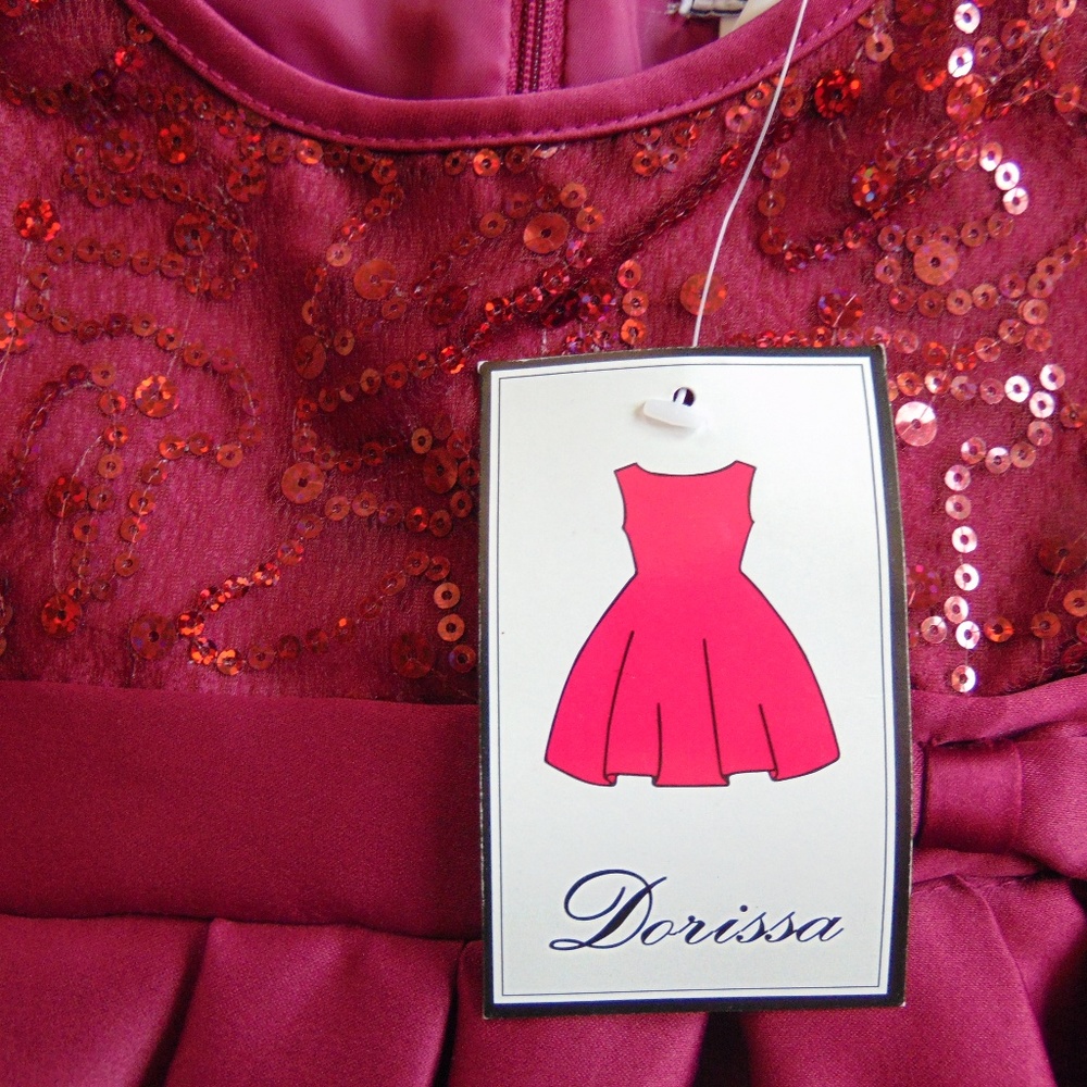 Host Pick Dorissa Fancy Sequin Silky - Picture 3 of 5